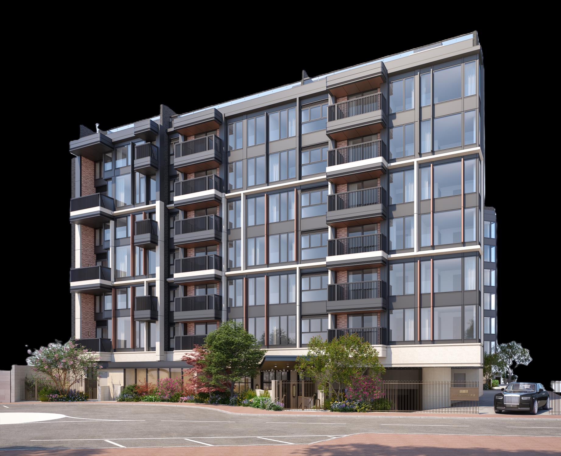 滶蘊建築透視圖